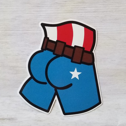 America's Ass sticker