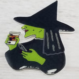 Basic Witch magnet or pin